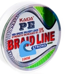 wn-178 Шнур Плетеный Рыболовный KAIDA BRAID LINE PE 100 m 4 жилка 0.30  28.8 кг