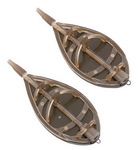 kor-128 Hабор кормушек Carp Pro Flat feeder XL 2шт 90гр+100гр