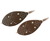 kor-128 Hабор кормушек Carp Pro Flat feeder XL 2шт 90гр+100гр