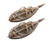 kor-128 Hабор кормушек Carp Pro Flat feeder XL 2шт 90гр+100гр