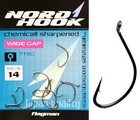  kr-419 Крючки NORD HOOK Wide Gap 7150 №14 (10 шт.)
