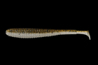  si-135 Силикон съедобный Jackall I Shad Tall 4.8" green pumpkin gold / pearl silver  12 см.1 шт.