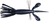 si-147  Силикон съедобный Jackall Pine Shrimp 2" black blue flake 5,0 см. 1 шт.