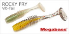 si-184  Силикон съедобный Megabass Rocky Fry vib tail 1.5" motsu 3,75 см. 1 шт.