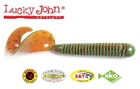  si-208 Твистер Lucky John Chunk Tail (PA16 Cola) 7,4 см. 1 шт. 