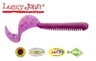 si-213 Твистер Lucky John Chunk Tail (S26 Violet Star) 7,4 см. 1 шт. 
