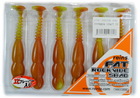 si-96(1) Силикон Reins Fat Rockvibe Shad 4” 308 marble chart orange - 1 шт.